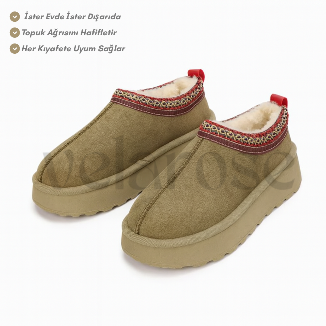 VELAROSE™ Kadın Peluş Bot