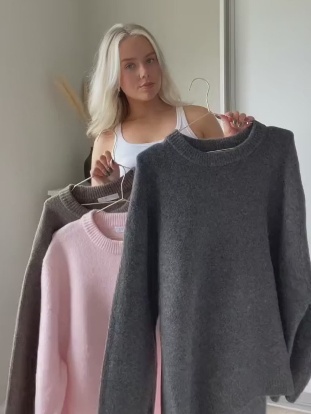 VELAROSE™ Oversize Triko Kadın Kazak